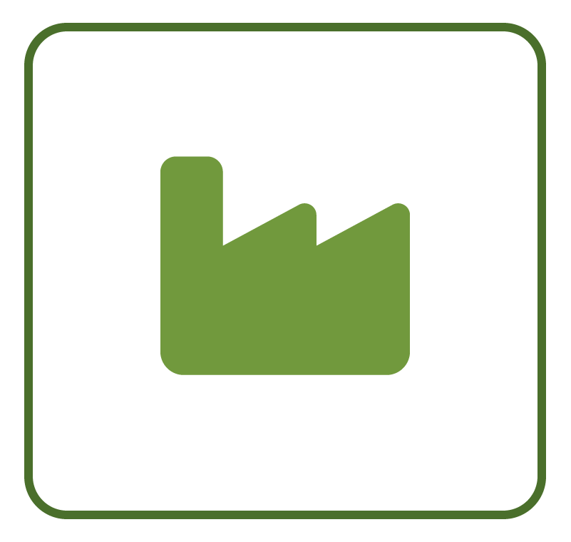 Icon Industry - Symbol für Rohstoffe